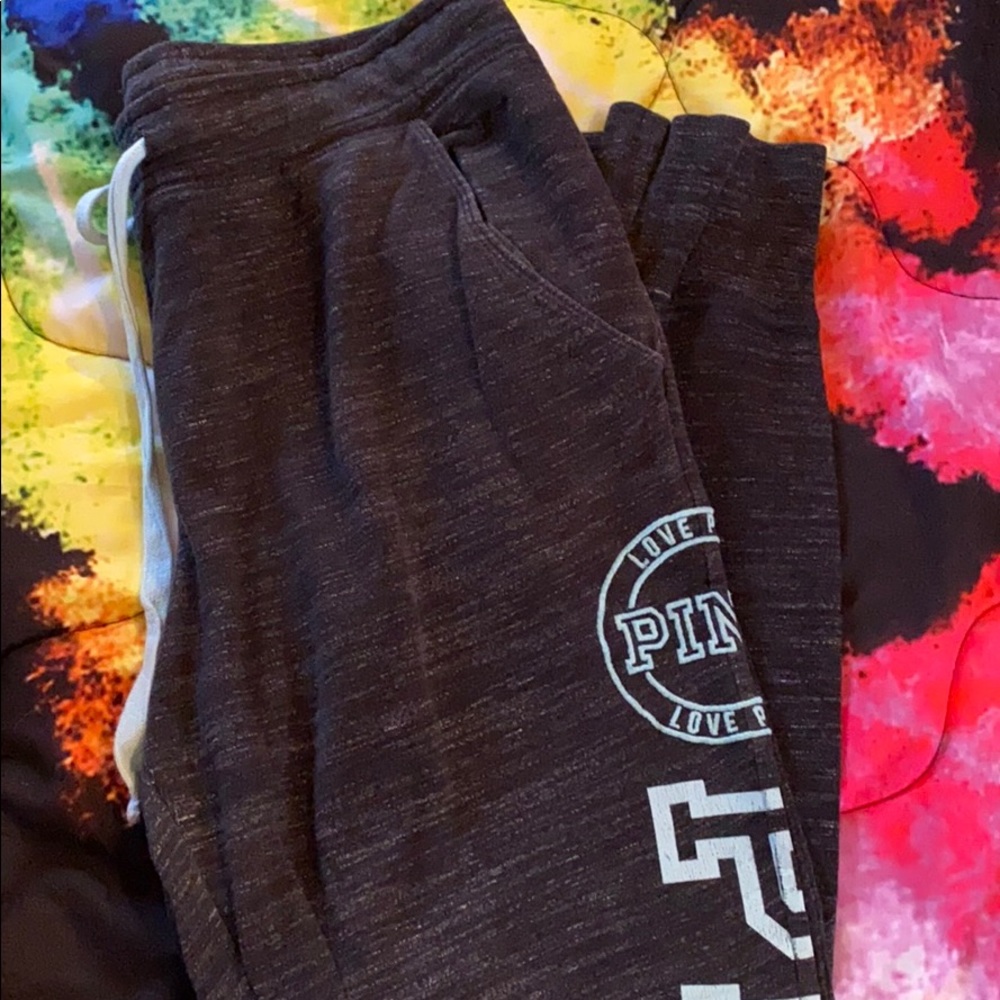 Pink lounge joggers